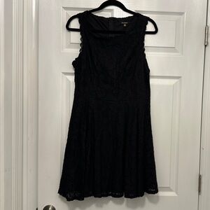 City Studio Black Lace Dress